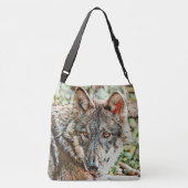 toonwolf crossbody tas (Achterkant)