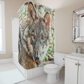 toonwolf douchegordijn (In situ)