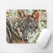 toonwolf muismat (Met muis)