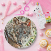 toonwolf papieren bordje (Feest)