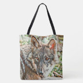 toonwolf tote bag (Achterkant)