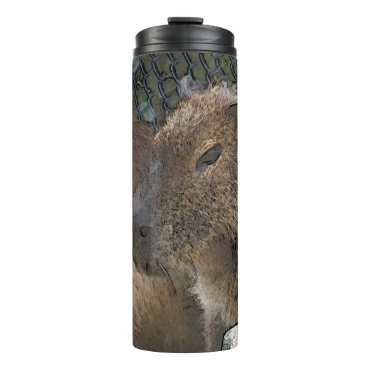 toony Capibarah Thermosbeker (Voorkant)