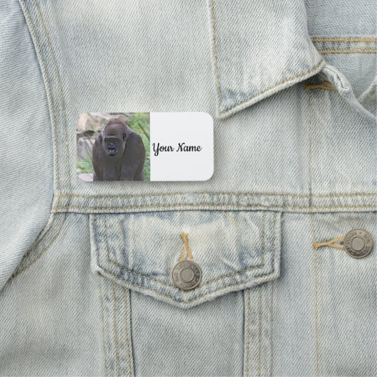 toony Gorilla Naamplaatje (In situ)