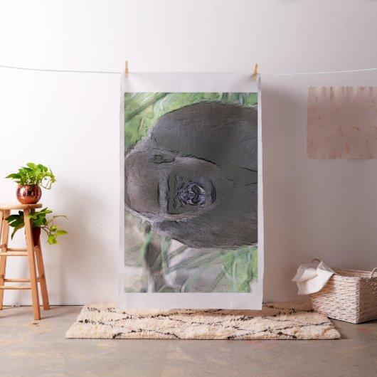 toony Gorilla Stof (Voorbeeld)