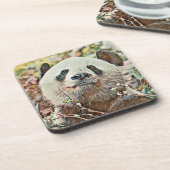 toony panda bier onderzetter (Linkerzijde)