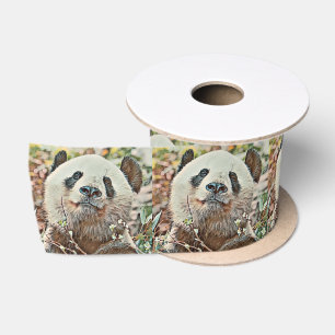 toony panda satijnen lint