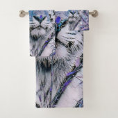 Toony Tiger blue Bad Handdoek (Insitu)