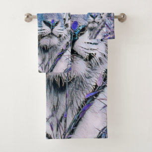 Toony Tiger blue Bad Handdoek