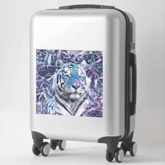 Toony Tiger blue Sticker (Koffer)