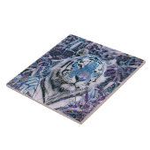 Toony Tiger blue Tegeltje (Zijkant)