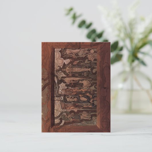 Toorop, Jan Das Lied der Zeit 1893 Technique Paste Briefkaart (Staand voorkant)