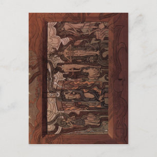 Toorop, Jan Das Lied der Zeit 1893 Technique Paste Briefkaart