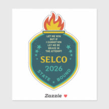 Toorts en Eed Sticker