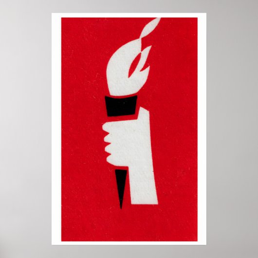 Toorts - Luciferdoosje Print - Esthetische Muurkun (Voorkant)