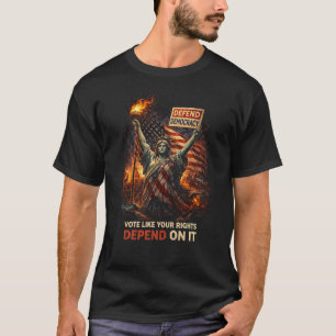 Toorts van Democratie T-shirt