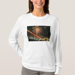 Toortslichtoptocht en vuurwerk tijdens Winter T-shirt