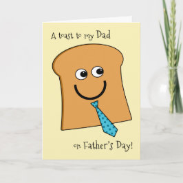 Toost aan Papa op de Boter van Vaderdag dan de Kaart