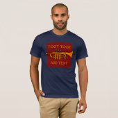 TOOT DAT HOORN T-SHIRT (Voorkant volledig)
