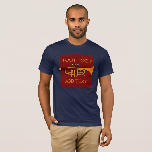 TOOT DAT HOORN T-SHIRT (Voorkant volledig)