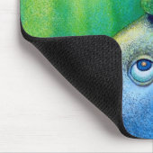 Toot je zeemeermin op! Fantasy Art Mousepad Muismat (Hoek)