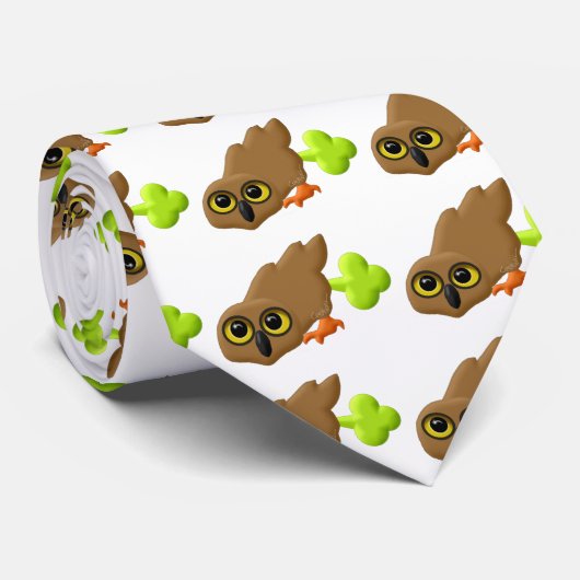 Toot Owl Stropdas (Opgerold)