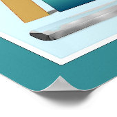 Toot Toot Toot Train Poster (Hoek)