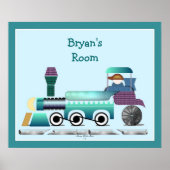 Toot Toot Toot Train Poster (Voorkant)