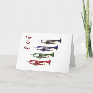 TOOT UW HORN-GROEP VERJAARDAG KAART