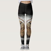 "Toot Your Own Horn" Leggings op de grondeekhoorn (Voorkant)