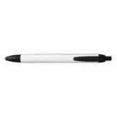 Tooth and Toothbrush Dental Design Zwarte Inkt Pen (Achterkant)