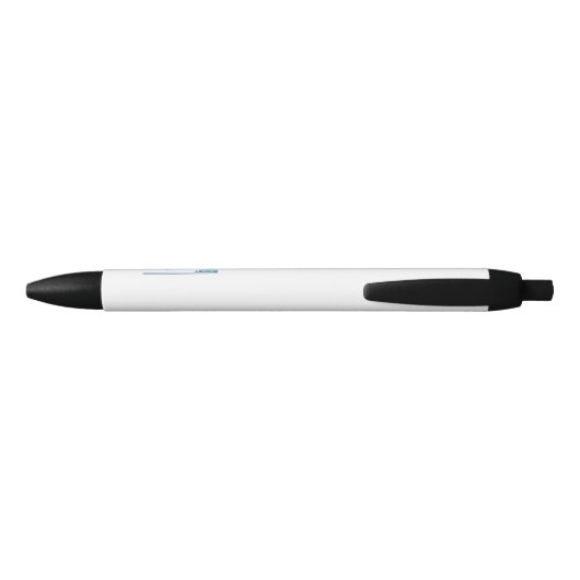 Tooth and Toothbrush Dental Design Zwarte Inkt Pen (Achterkant)