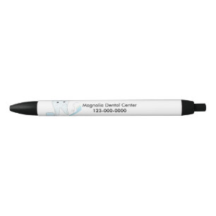 Tooth and Toothbrush Dental Design Zwarte Inkt Pen