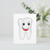 Tooth Briefkaart (Staand voorkant)