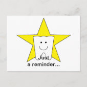 "Tooth" Briefkaart voor benoeming (Voorkant)