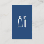 Tooth Brush and Paste | Tand Visitekaartje (Achterkant)