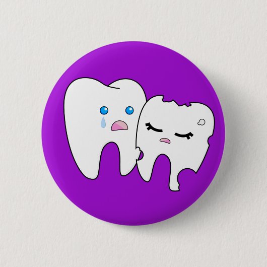Tooth Decay Button (Voorkant)