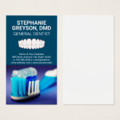 Tooth en Brush Logo | Tedicon Visitekaartje (Voorkant /achterkant)