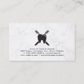 Tooth en Brush Logo Visitekaartje (Achterkant)