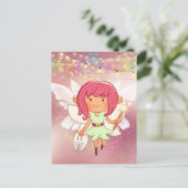 Tooth fairy | artikel lijst prinses gold briefkaart (Staand voorkant)