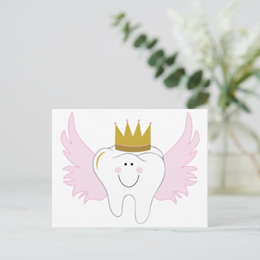 Tooth Fairy Briefkaart (Staand voorkant)