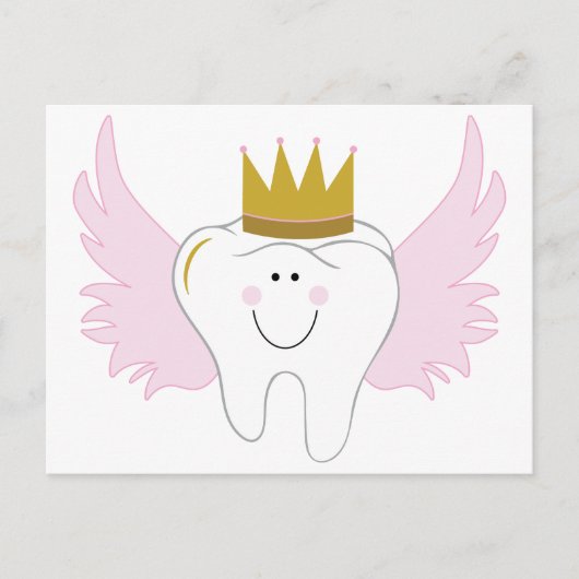 Tooth Fairy Briefkaart (Voorkant)