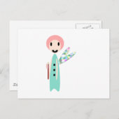 Tooth Fairy Briefkaart (Voorkant / Achterkant)