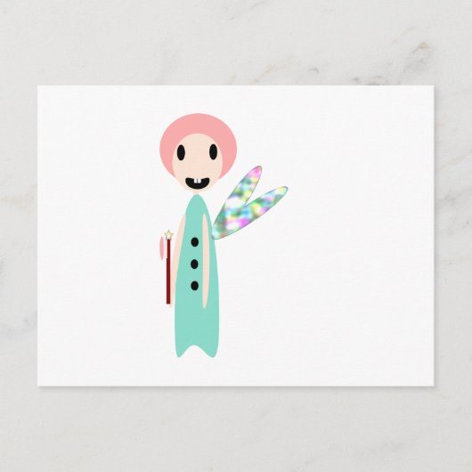 Tooth Fairy Briefkaart (Voorkant)