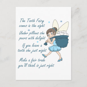 Tooth Fairy Briefkaart