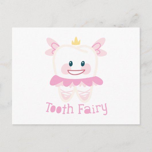 Tooth Fairy Briefkaart (Voorkant)
