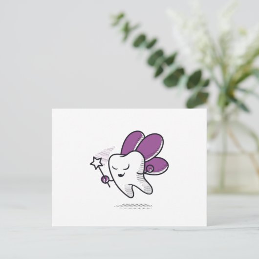 Tooth fairy briefkaart (Staand voorkant)