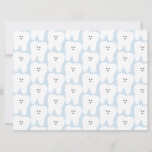 Tooth Fairy Certificate Boy Kaart (Achterkant)