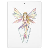 Tooth Fairy Clipboard beroemd gemaakt door Molly H Klembord (Achterkant)