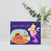 Tooth Fairy Day 28 februari Briefkaart (Staand voorkant)