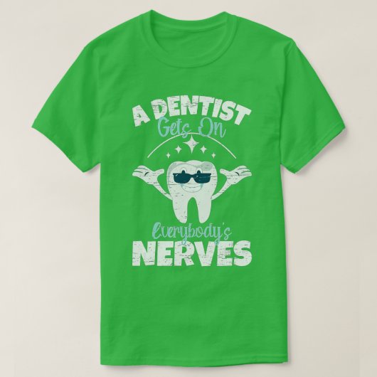 Tooth Fairy Dental Assistant Student Hygienist T-shirt (Design voorkant)